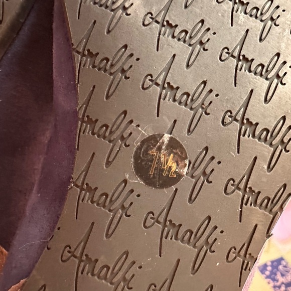 Amalfi Ginevra ballet flats ITALY Worn once 7/5 - Picture 8 of 8